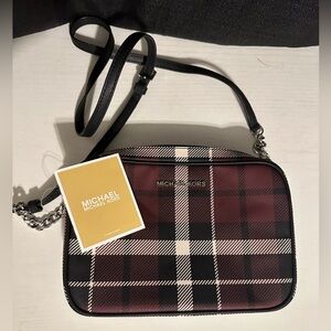 Michael Kors Plaid Crossbody